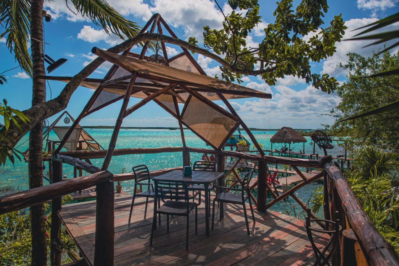 Aluxes Bacalar Hotel Bagian luar foto